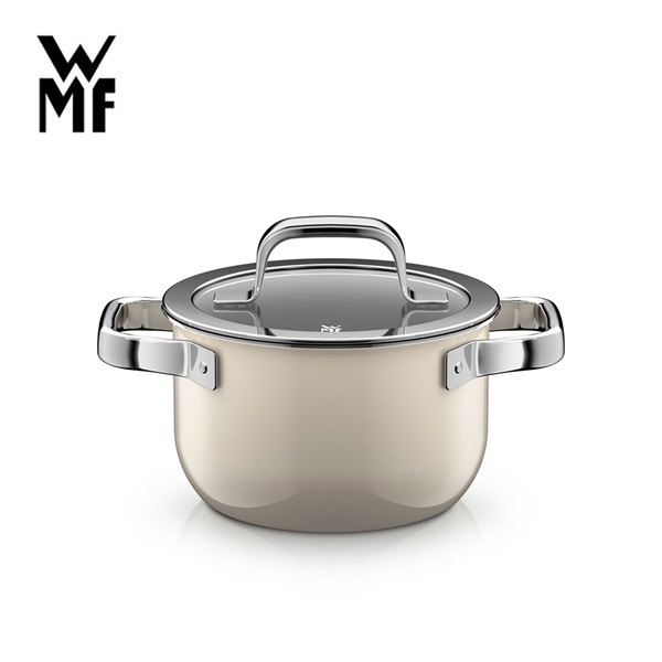 WMF(ヴェーエムエフ)フュージョンテック ミネラルプロ ハイキャセロール16cm ミルキークォーツ 「W0519925290」＜リゾートトラストセレクション＞