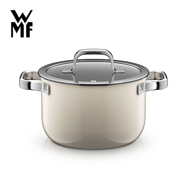 WMF(ヴェーエムエフ)フュージョンテック ミネラルプロ ハイキャセロール20cm ミルキークォーツ 「W0519935290」＜リゾートトラストセレクション＞
