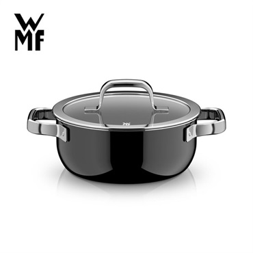 WMF(ヴェーエムエフ)フュージョンテック ミネラルプロ ローキャセロール20cm ブラック 「W0518625290」＜リゾートトラストセレクション＞