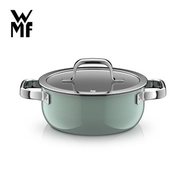 WMF(ヴェーエムエフ)フュージョンテック ミネラルプロ ローキャセロール20cm エメラルド 「W0519775290」＜リゾートトラストセレクション＞