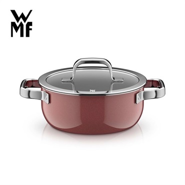 WMF(ヴェーエムエフ)フュージョンテック ミネラルプロ ローキャセロール20cm ローズクォーツ 「W0518885290」＜リゾートトラストセレクション＞