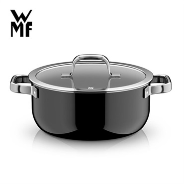 WMF(ヴェーエムエフ)フュージョンテック ミネラルプロ ローキャセロール24cm ブラック 「W0518635290」＜リゾートトラストセレクション＞