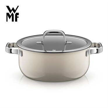 WMF(ヴェーエムエフ)フュージョンテック ミネラルプロ ローキャセロール24cm ミルキークォーツ 「W0519915290」＜リゾートトラストセレクション＞