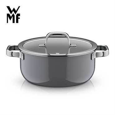 WMF(ヴェーエムエフ)フュージョンテック ミネラルプロ ローキャセロール24cm プラチナム 「W0518765290」＜リゾートトラストセレクション＞