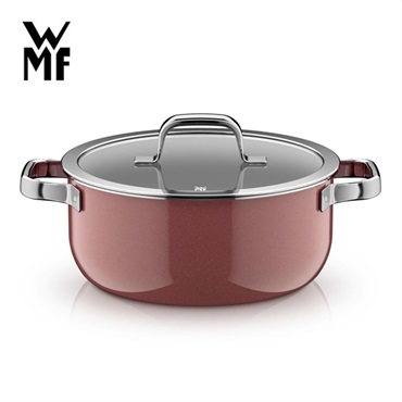 WMF(ヴェーエムエフ)フュージョンテック ミネラルプロ ローキャセロール24cm ローズクォーツ 「W0518895290」＜リゾートトラストセレクション＞