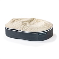 ペットラウンジ Lowタイプ キルトベージュ Sサイズ＜リゾートトラストセレクション＞(本体：グレーSサイズ-【カバー：キルトベージュ】)