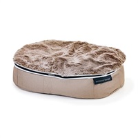 ペットラウンジ Lowタイプ ラビットベージュ Sサイズ＜リゾートトラストセレクション＞(本体：ベージュSサイズ-【カバー：ラビットベージュ】)