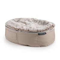 ペットラウンジ Highタイプ ラビットベージュ XXLサイズ＜リゾートトラストセレクション＞(本体：ベージュXXLサイズ-【カバー：ラビットベージュ】)