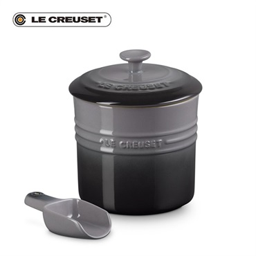 Le Creuset (ル・クルーゼ)ペットフード・コンテナー(スクープ付き) フリント「61402174440038」