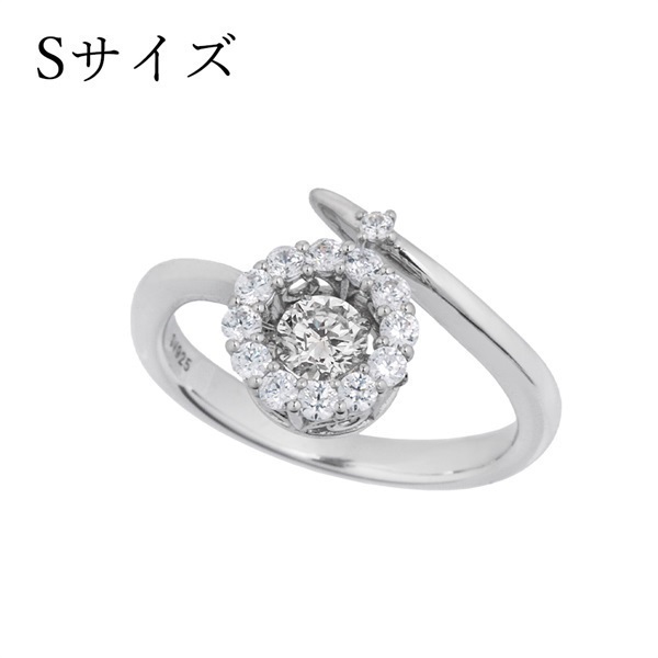 【ポイント交換商品】ダンシングストーン フラワーリング(【Sサイズ】11号(9号～13号))