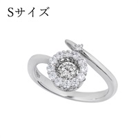 【ポイント交換商品】ダンシングストーン フラワーリング(【Sサイズ】11号(9号～13号))