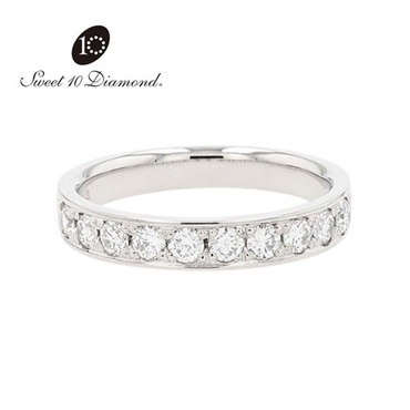 NAGAHORI スイートテン・ダイヤモンド　ダイヤモンドリング(Pt900)「PRSD10020」＜リゾートトラストセレクション＞