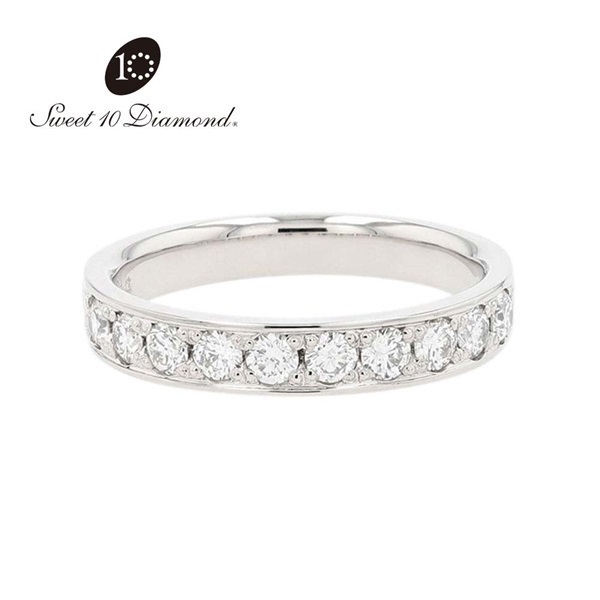 NAGAHORI スイートテン・ダイヤモンド　ダイヤモンドリング(Pt900)「PRSD10020」＜リゾートトラストセレクション＞