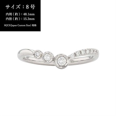 NAGAHORI スイートテン・ダイヤモンド　ダイヤモンドリング(Pt900)「PRSD10106」＜リゾートトラストセレクション＞(サイズ：＃8-(納期：30日))