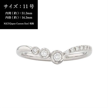 NAGAHORI スイートテン・ダイヤモンド　ダイヤモンドリング(Pt900)「PRSD10106」＜リゾートトラストセレクション＞(サイズ：＃11-(納期：30日))