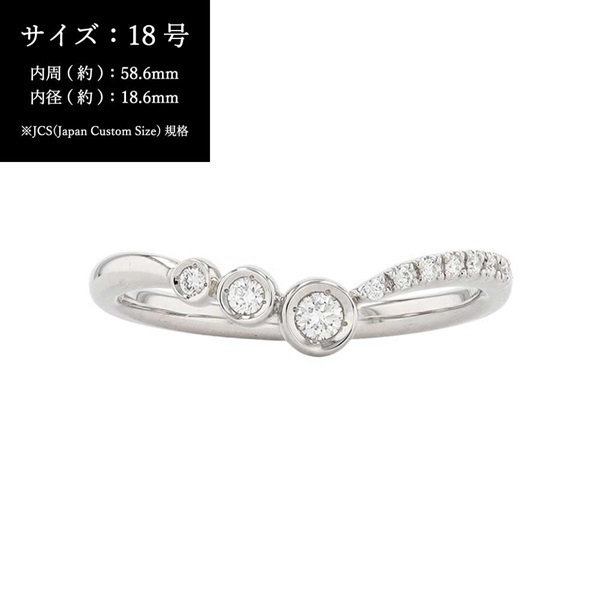 NAGAHORI スイートテン・ダイヤモンド　ダイヤモンドリング(Pt900)「PRSD10106」＜リゾートトラストセレクション＞(サイズ：＃18-(納期：30日))