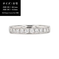 NAGAHORI スイートテン・ダイヤモンド　ダイヤモンドリング(Pt900)「PRSD10021」＜リゾートトラストセレクション＞(サイズ：＃8-(納期：30日))