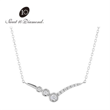 NAGAHORI スイートテン・ダイヤモンド　ダイヤモンドペンダント(Pt900/Pt850)「PCDS20139」＜リゾートトラストセレクション＞