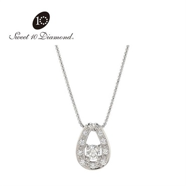 NAGAHORI スイートテン・ダイヤモンド　ダイヤモンドペンダント(Pt900/Pt850)「PCDS20027」＜リゾートトラストセレクション＞