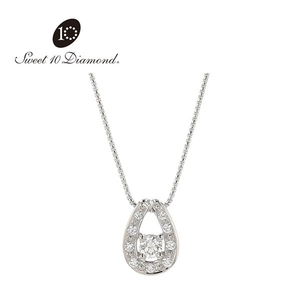 NAGAHORI スイートテン・ダイヤモンド　ダイヤモンドペンダント(Pt900/Pt850)「PCDS20027」＜リゾートトラストセレクション＞