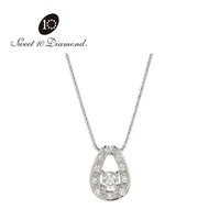 NAGAHORI スイートテン・ダイヤモンド　ダイヤモンドペンダント(Pt900/Pt850)「PCDS20027」＜リゾートトラストセレクション＞