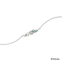 NAGAHORI ディズニー リトル・マーメイド ホワイトゴールド ブレスレット(K10WG)「OBLDS20016」＜リゾートトラストセレクション＞