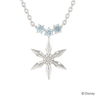 NAGAHORI ディズニー アナと雪の女王 エルサ シルバーペンダント「VPCDS20303」＜リゾートトラストセレクション＞