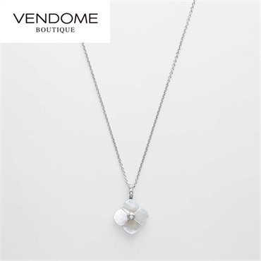 VENDOME BOUTIQUEシェルフラワー リバーシブルネックレス「VBMP401540MP」＜リゾートトラストセレクション＞
