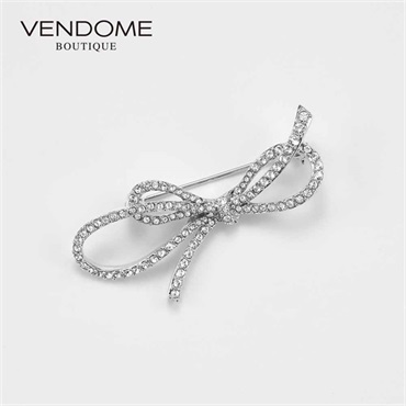 VENDOME BOUTIQUEリボン ブローチ「VBMV4513  UT」＜リゾートトラストセレクション＞