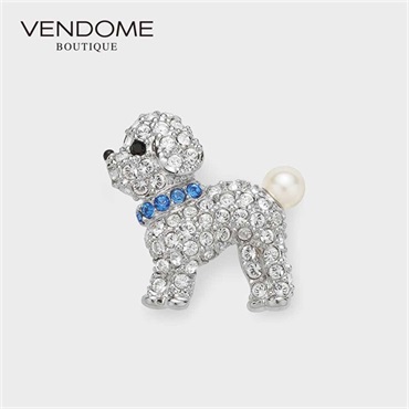 VENDOME BOUTIQUEトイプードル ブローチ「VBMV6556  UT」＜リゾートトラストセレクション＞