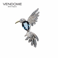 VENDOME BOUTIQUE鳥 ブローチ「VBMV6560  UB」＜リゾートトラストセレクション＞