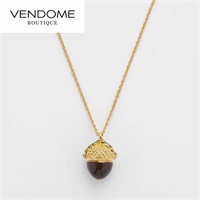 VENDOME BOUTIQUEどんぐり ロケットネックレス「VBRP550160DU」＜リゾートトラストセレクション＞
