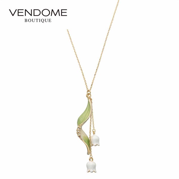 VENDOME BOUTIQUEすずらん ネックレス「VBRP901760DM」＜リゾート