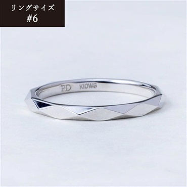 NAGAHORI ピンキー＆ダイアン K10ホワイトゴールド ダイヤリング「OCPPD467」＜リゾートトラストセレクション＞(サイズ：＃6-(納期：30日))