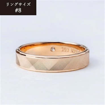 NAGAHORI ピンキー＆ダイアン K10ピンクゴールド ダイヤリング「DCPPD40133」＜リゾートトラストセレクション＞(サイズ：＃8-(納期：30日))