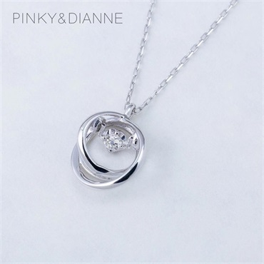 NAGAHORI ピンキー＆ダイアン K10ホワイトゴールド ダイヤペンダント「OPCPD80610」＜リゾートトラストセレクション＞