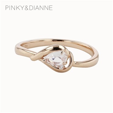 NAGAHORI ピンキー＆ダイアン K10ピンクゴールド ブルームーン/ダイヤモンド リング「DFRPD60354」＜リゾートトラストセレクション＞