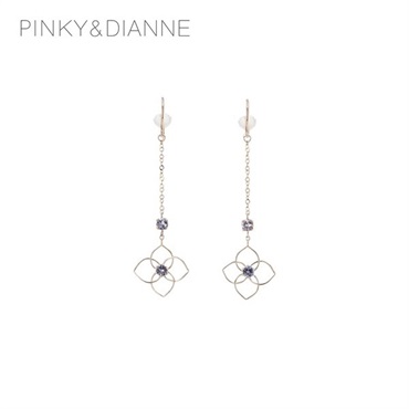 NAGAHORI ピンキー＆ダイアン K10ピンクゴールド タンザナイトピアス「DPRPD20313」＜リゾートトラストセレクション＞