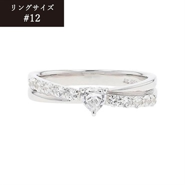 NAGAHORI ピンキー＆ダイアン シルバー キュービックリング「VFRPD50373」＜リゾートトラストセレクション＞(サイズ：＃12-(納期：30日))