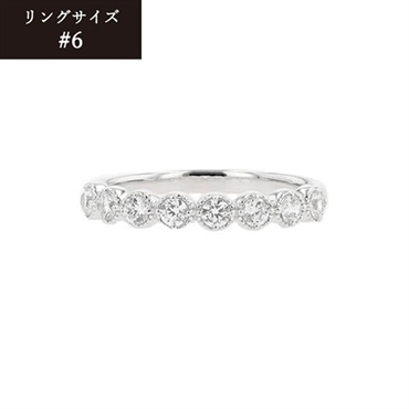 NAGAHORI ピンキー＆ダイアン シルバー キュービックリング「VFRPD50386」＜リゾートトラストセレクション＞(サイズ：＃6-(納期：30日))