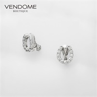 VENDOME BOUTIQUE馬蹄 ホースシュー イヤリング「VBME3662  CZ」＜リゾートトラストセレクション＞