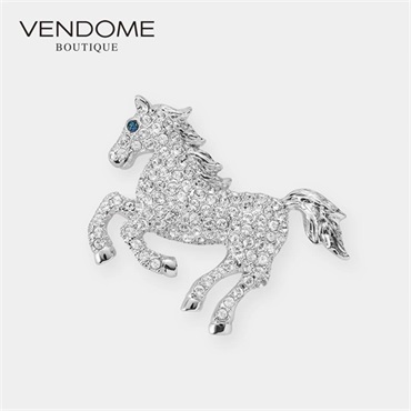 VENDOME BOUTIQUE馬ブローチ「VBMV5671  UT」＜リゾートトラストセレクション＞