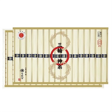 【お中元フェア】三輪の神糸(蔵出し二年物)　50g×32束 ＜リゾートトラストセレクション＞