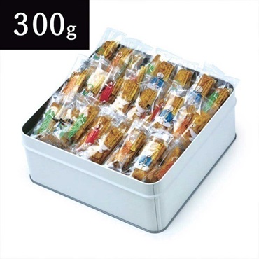 【お中元フェア2026】美鹿山荘 カレーのおせんべい 缶入り(300g)＜リゾートトラストセレクション＞