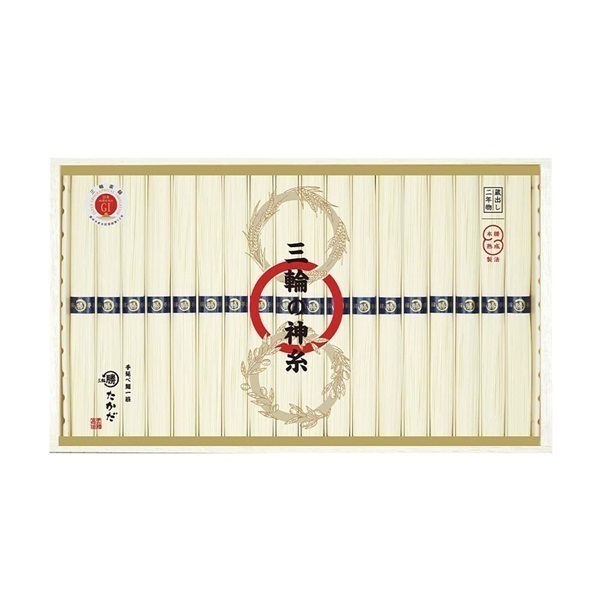 【お中元フェア2026】三輪の神糸(蔵出し二年物)　50g×18束 ＜リゾートトラストセレクション＞