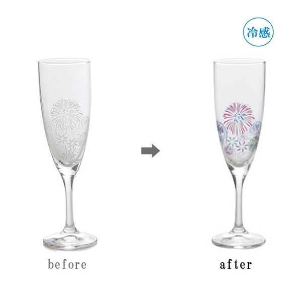 冷感 花火 シャンパンペア＜リゾートトラストセレクション＞|食器