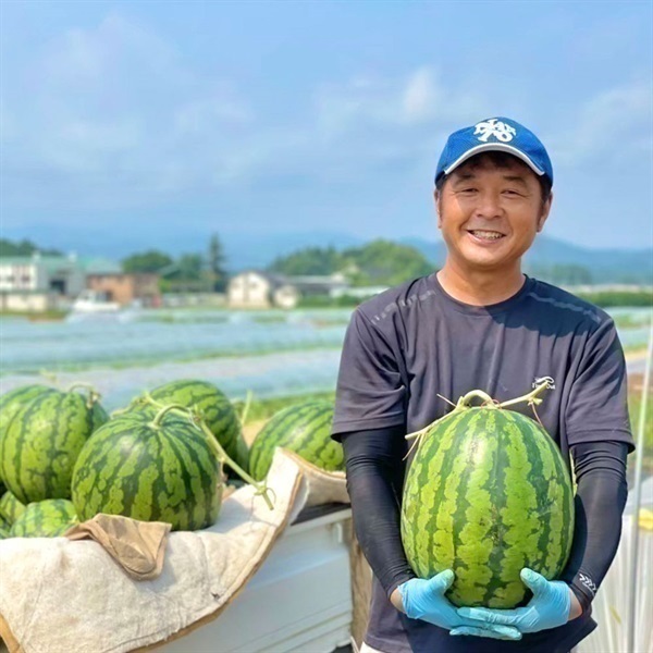 数量限定】＜ふりや重石農園＞羅皇ザ・スウィート 秀品（8kg～11kg×1玉