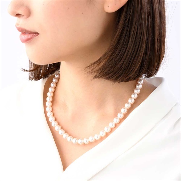 Tokyo Pearl 8.0×8.5ｍｍ SV あこや真珠 花珠ネックレス＜リゾートトラストセレクション＞|ギフト（贈り物）|Resorttrust  Online Shop|リゾートトラストオンラインショップ