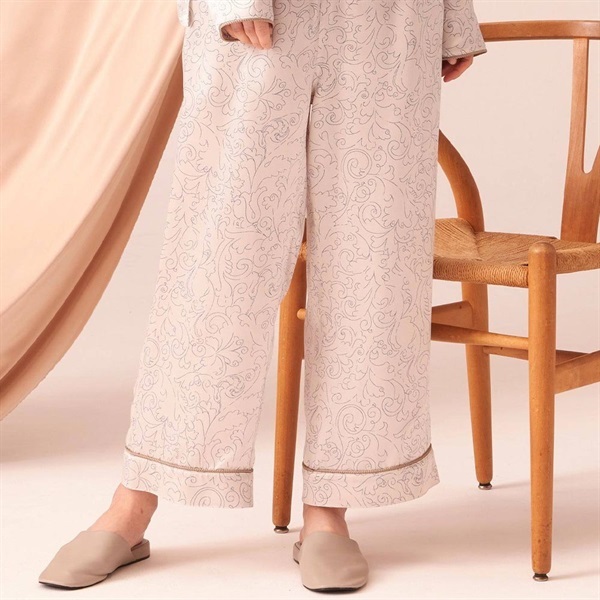 Foo Tokyo(フートウキョウ)セットアップ インテリアライク シルク