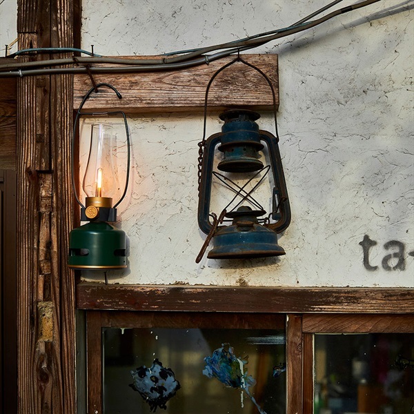 MoriMori(モリモリ)LEDランタンスピーカー S1 ORIGINAL GREEN ダーク